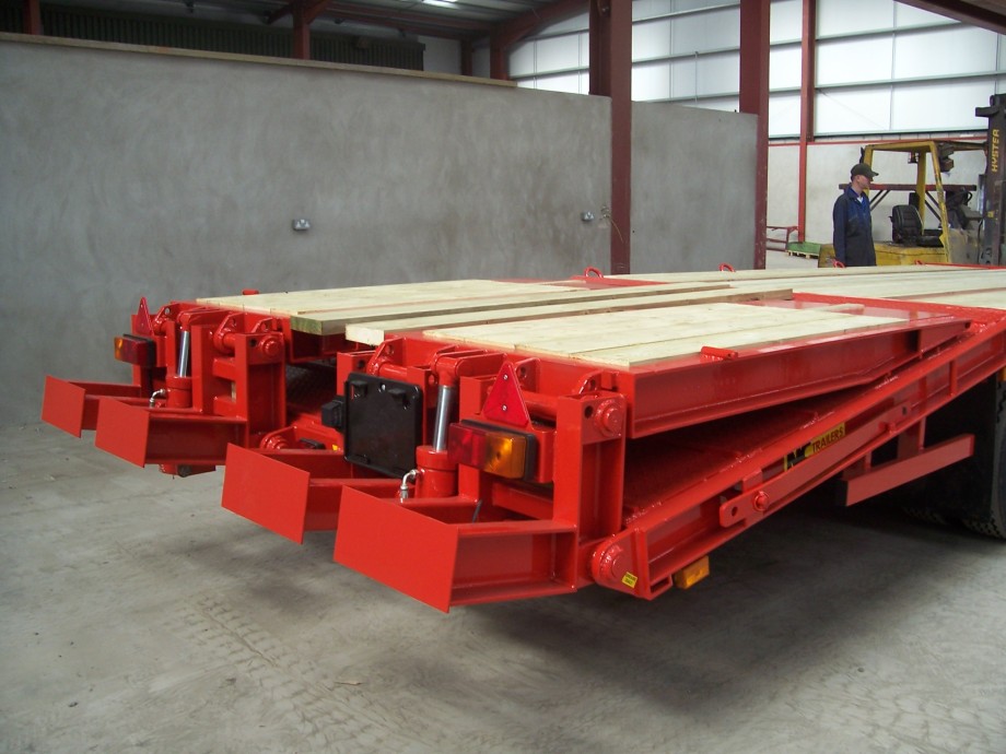 Double Folding Softwood Sheeting Ramps NC Engineering